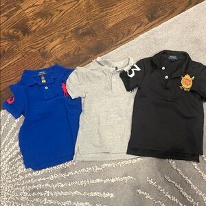 Polo by Ralph Lauren Kids Polo polo Set - Royal Blue, Gray, Black